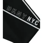 Леггинсы узкого кроя Dkny, черный - фото 2
