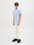 Брюки свободного кроя Jack & Jones Junior, Natural White - фото 5