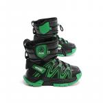 Детские ботинки Kids Green Jeep, черный/зеленый - фото 7