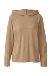 Худи s.Oliver LONGSLEEVE AUS STRETCH, Hellbraun/Mottled Beige - фото 4
