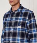 Рубашка Guess Jeans Regular Fit, синий / черный - фото 4