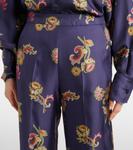 Шелковые брюки-палаццо Etro, черный - фото 4