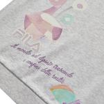 Свитшот rainy silk детский FILA KIDS, серый - фото 5