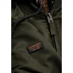 Куртка-бомбер Superdry MA1, зеленый - фото 8