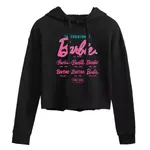 Детская худи с логотипом Evolution Barbie, черный - фото