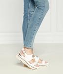 Кожаные сандалии макси чудо Liu Jo, белый - фото 2