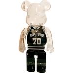 Bearbrick X NBA San Antonio Spurs BE@RBRICK, черный - фото