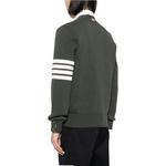 THOM BROWNE Джемпер мужской темно-зеленый - фото 4