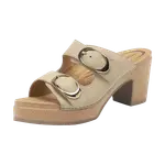 Слипоны на платформе 8 см женские HARSON, экрю - фото 5