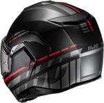 Шлем HJC i100 sysma, Black/Grey/Red - фото 2
