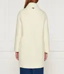 Шерстяное пальто Liu Jo, бежевый - фото 4