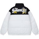 The Simpsons Пуховик унисекс «Симпсоны», Светло-синий - фото