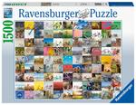 Ravensburger, пазл, 99 велосипедов, 1500 шт. - фото