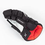 BAUER Перчатки для хоккея New X-Shift Pro, черно-белые, размер Youth 10" - фото 4