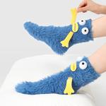 Женские носки до середины икры PRIMEET, Пара - синий - фото 16