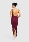 Платье Smilodox MAXI DRESS AVELINE, Bordeaux - фото 3