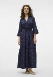 Платье макси Vero Moda, темно-синий - фото