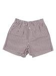 Полосатые шорты LA ROSE, коричневый - фото