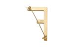 FENDI First Brooches Women's Gold - фото 3