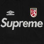Свитер Supreme x Umbro Zip Up Sweater, Black - фото 3