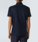 Хлопковая поло Kiton, темно-синий - фото 4