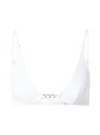 Треугольный бикини-топ ETAM MAILLON, белый - фото