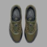 Кроссовки Nike Air Max 1 Premium 'Dark Stucco', зеленый - фото 3