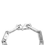 браслет Ouis Vuitton 0921 Onogram Tied Up LOUIS VUITTON, серебряный - фото 9