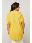 Блузка Curvy Lady, желтый - фото 3