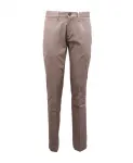 Хлопковые брюки модели Dove Incenso Armani, бежевый - фото