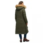 Куртка Superdry Fuji Longline, зеленый - фото 2