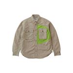 Мужская рубашка Gramicci, зеленый - фото 2