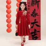 Платье для детей 3-7 лет PROTECTCAMEL, red - фото 4