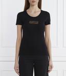 Футболка Guess Jeans Slim Fit с круглым вырезом, черный - фото