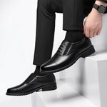 Мужские черные туфли Shanpijiang, черные (без шнуровки) - фото 2