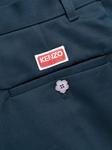 Kenzo прямые брюки строгого кроя, синий - фото 6