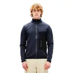 Флис The Mountain Studio Tecno grid t-neck full zip, черный - фото
