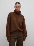 Свитер RÆRE by Lorena Rae, темно-коричневый - фото 2