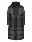 Стеганое пальто с капюшоном Herno, черный - фото