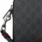 GUCCI Клатч GG Supreme Canvas мужской черный - фото 8