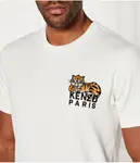 Футболка «Счастливый тигр» Slim fit Kenzo, белый - фото 4