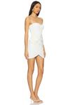 Мини-платье Kevin от Nbd, white - фото 2