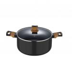 Кастрюля Bergner Earth Ø 20 см 3,5 л черная - фото 5