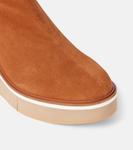 Ботильоны Albane из замши на платформе Clergerie, Wood - фото 5