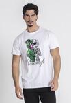 Футболка Gianni Kavanagh WHITE BEAR SKELETON TEE, White - фото