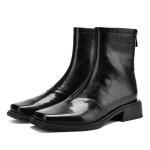 DAPHNE Ботильоны женские Brown Unlined/Black Unlined - фото 6