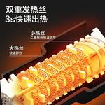 Deli фен, цифровой дисплей, регулировка температуры, вентилятор горячего воздуха, мощный ручной фен, сушильный пистолет, промышленный пистолет для сушки пленки, 2000 Вт - фото 3