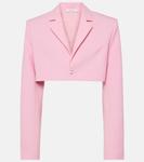 Укороченный блейзер Nensi Dojaka, розовый - фото