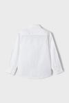 Детская хлопковая рубашка Mayoral, белый - фото 4