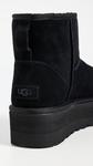 Женские ботильоны UGG Classic Mini на платформе, Black - фото 3